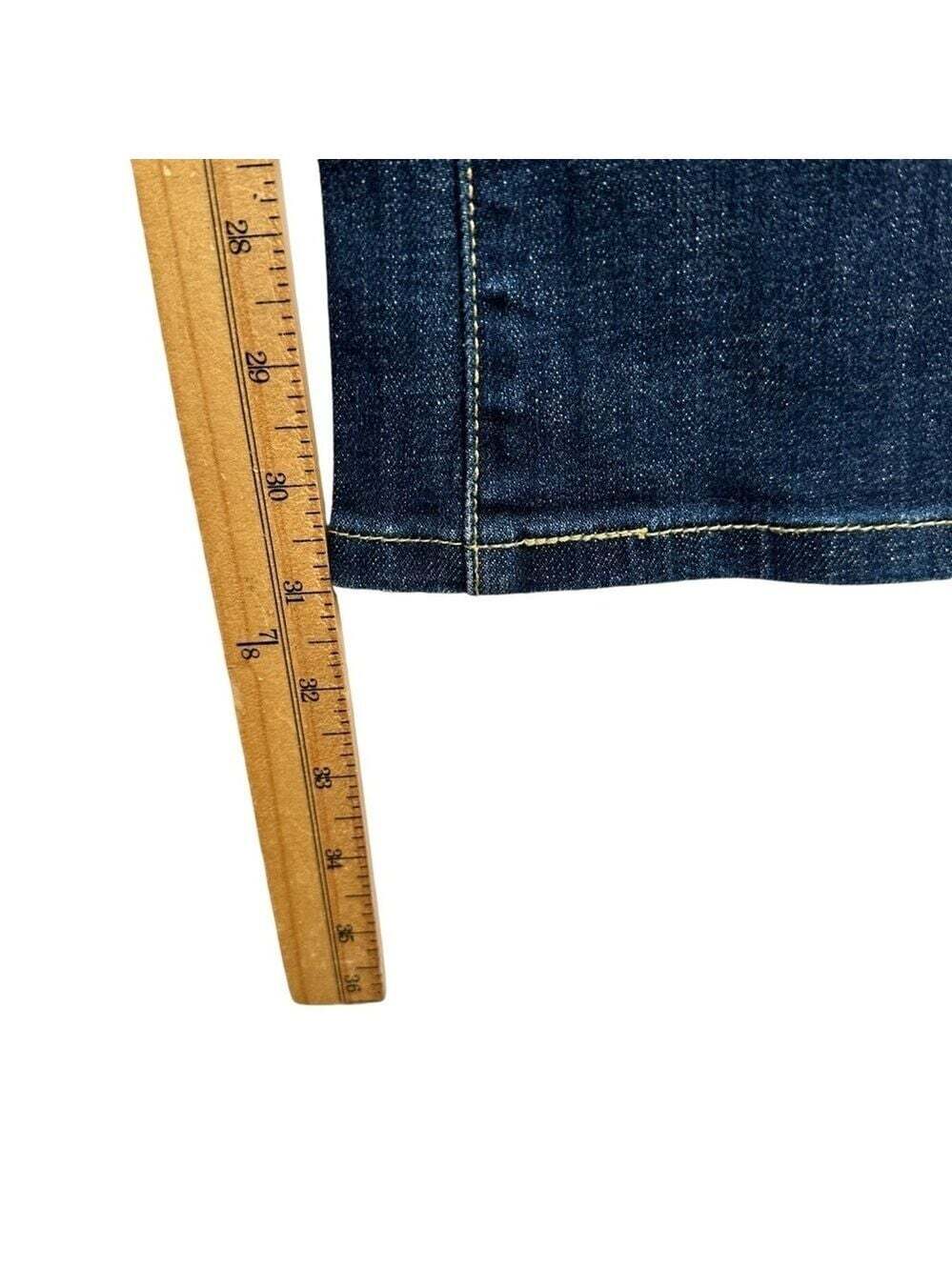Levis 515 Bootcut Jeans Womens Size 8 Pockets Mid Rise Neutral Casual Core Basic - Picture 9 of 11